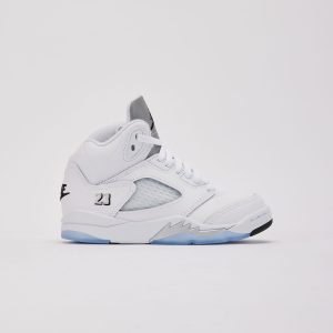 Jordan Air Jordan 5 Retro 'White Metallic' Pre-School