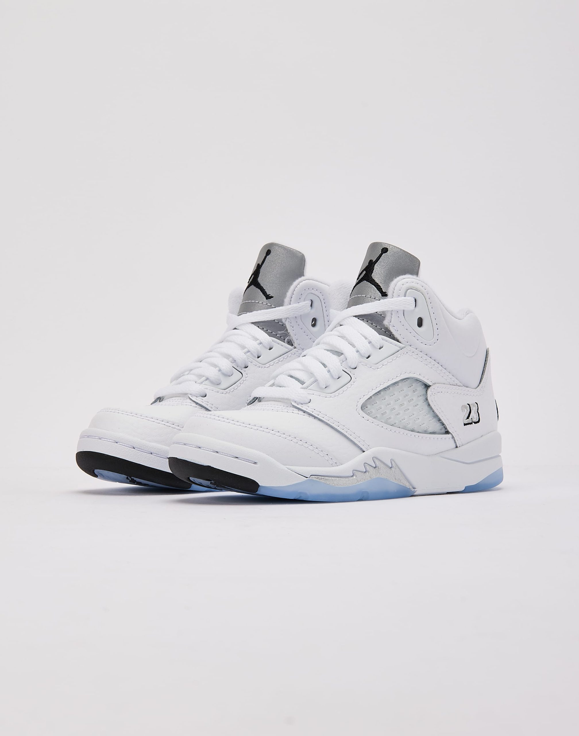 Jordan Air Jordan 5 Retro 'White Metallic' Pre-School - Image 2
