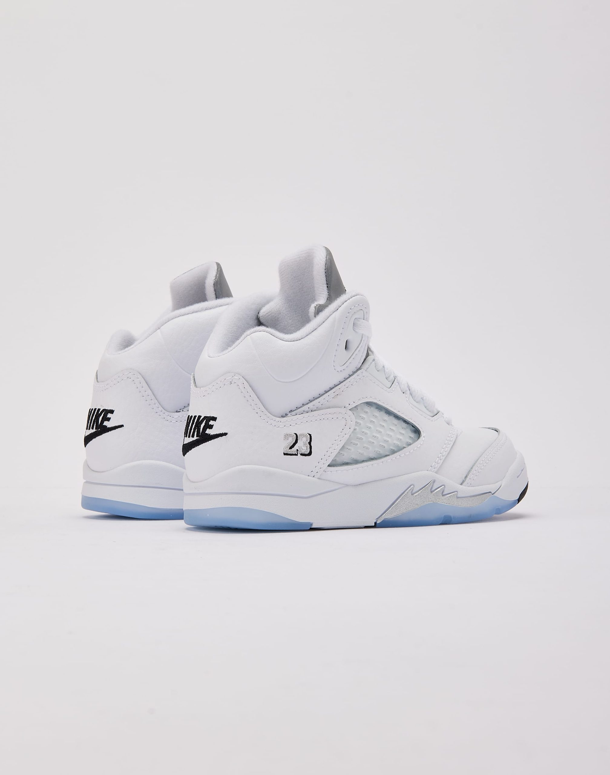 Jordan Air Jordan 5 Retro 'White Metallic' Pre-School - Image 3