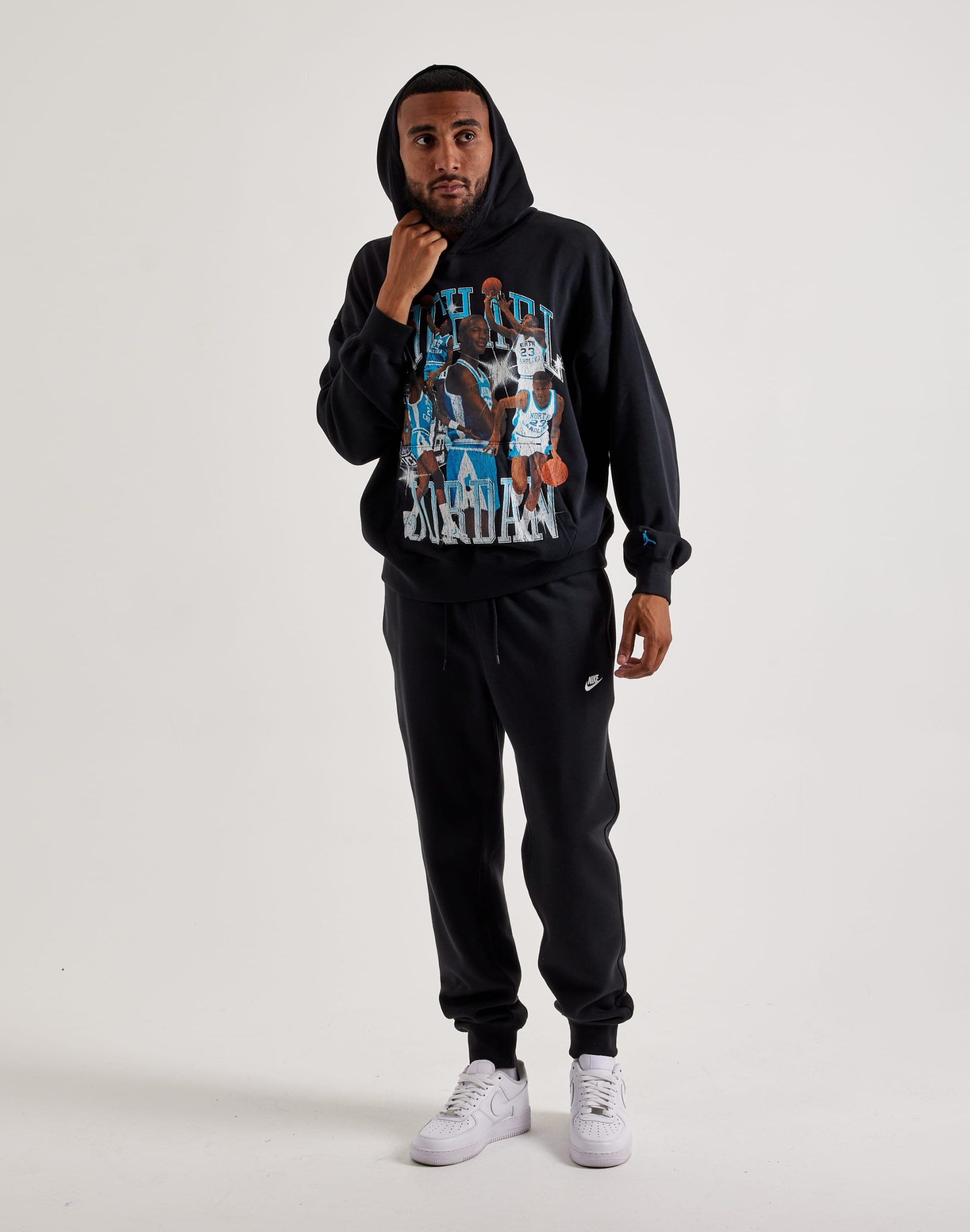 Jordan Flight Oversized Pullover Fleece Hoodie - Image 5