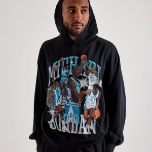Jordan Flight Oversized Pullover Fleece Hoodie