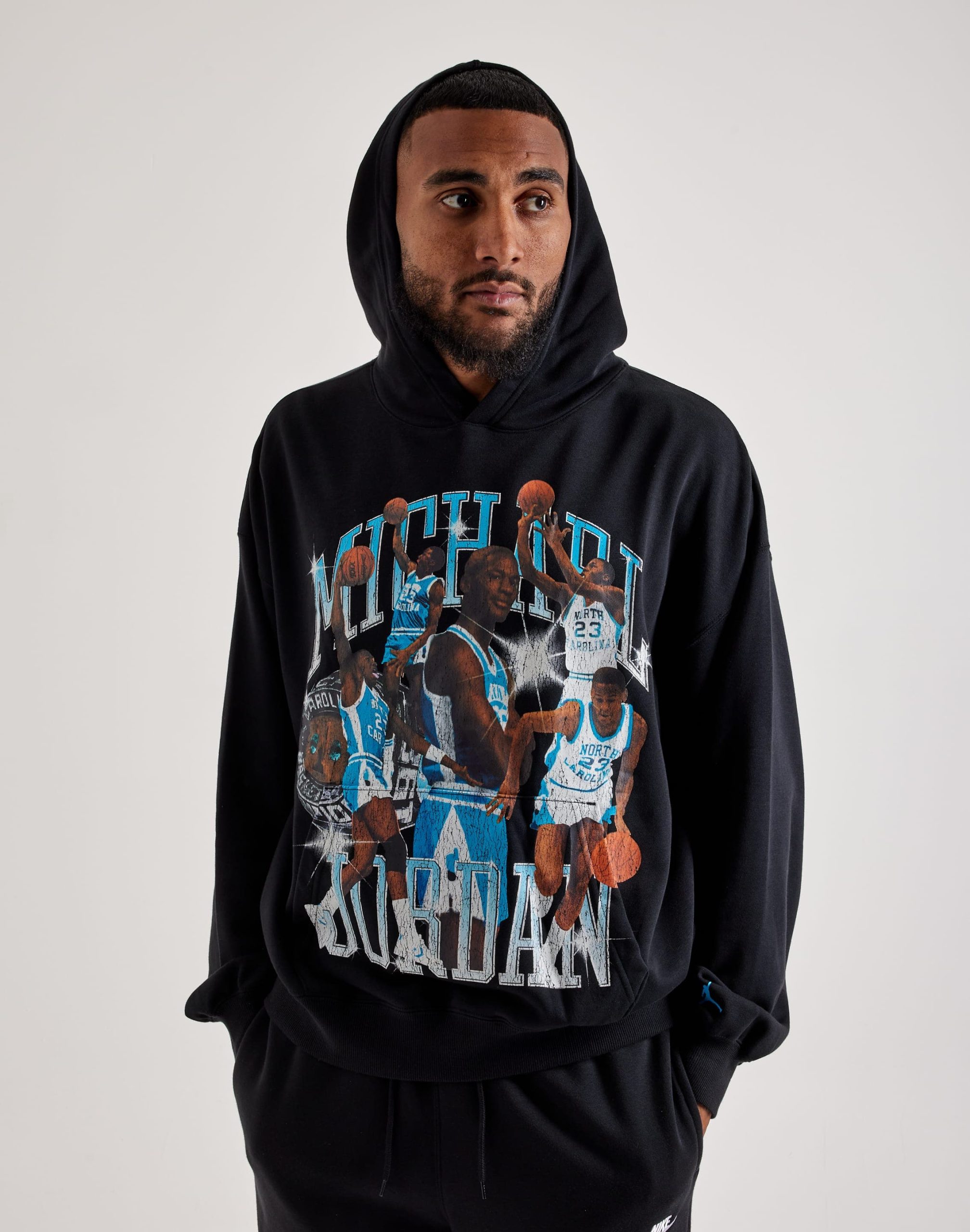 Jordan Flight Oversized Pullover Fleece Hoodie