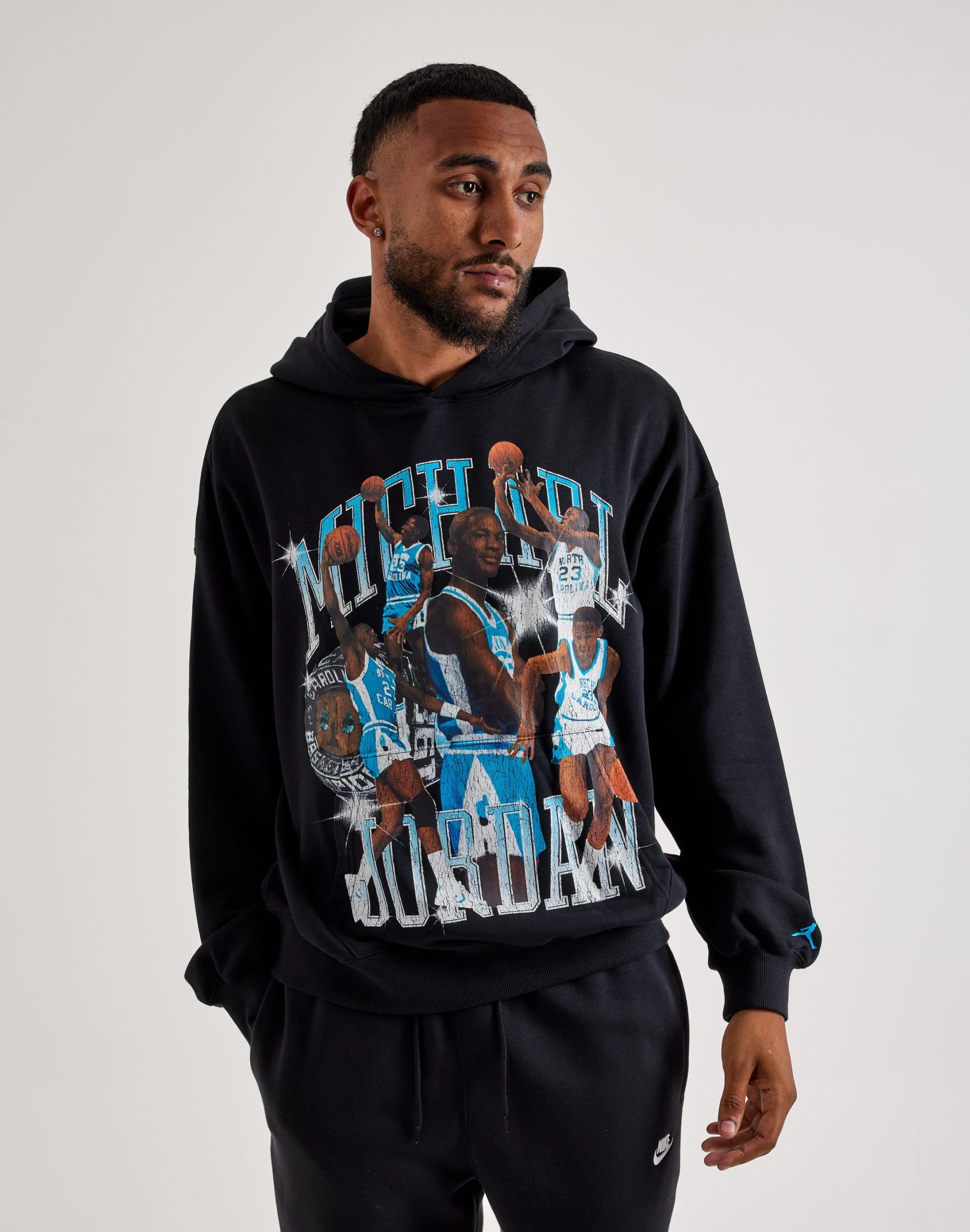 Jordan Flight Oversized Pullover Fleece Hoodie - Image 3