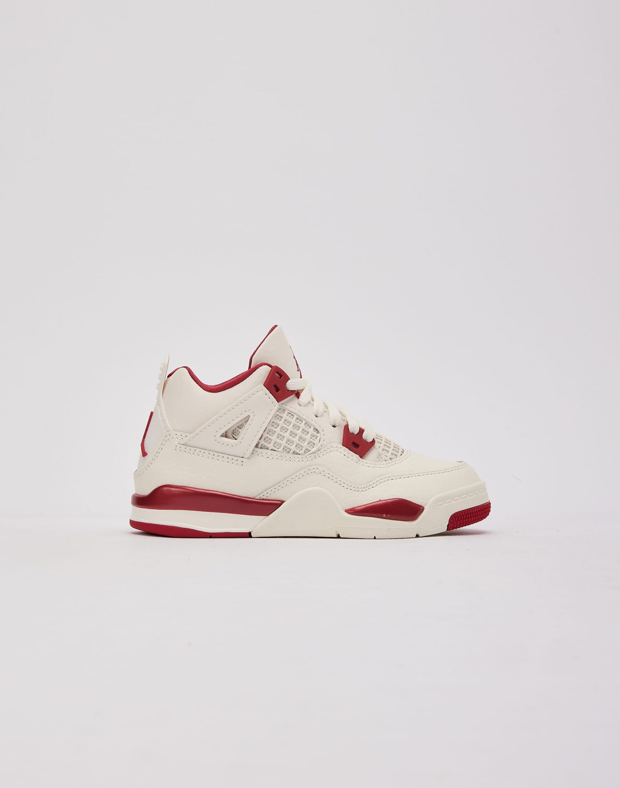 Jordan Air Jordan 4 Retro 'Pale Ivory and Tough Red' Pre-School