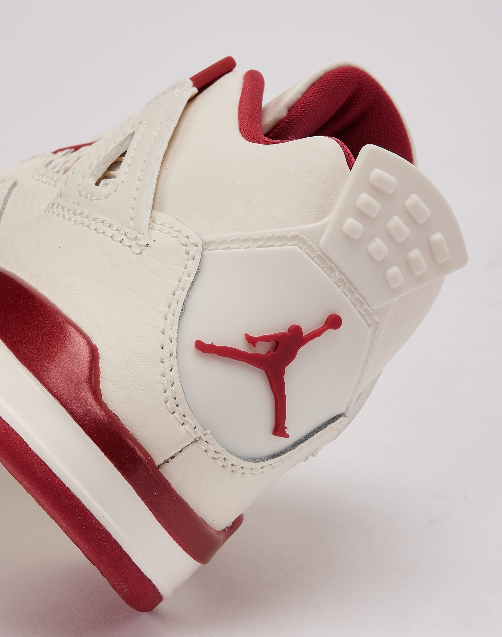 Jordan Air Jordan 4 Retro 'Pale Ivory and Tough Red' Pre-School - Image 5