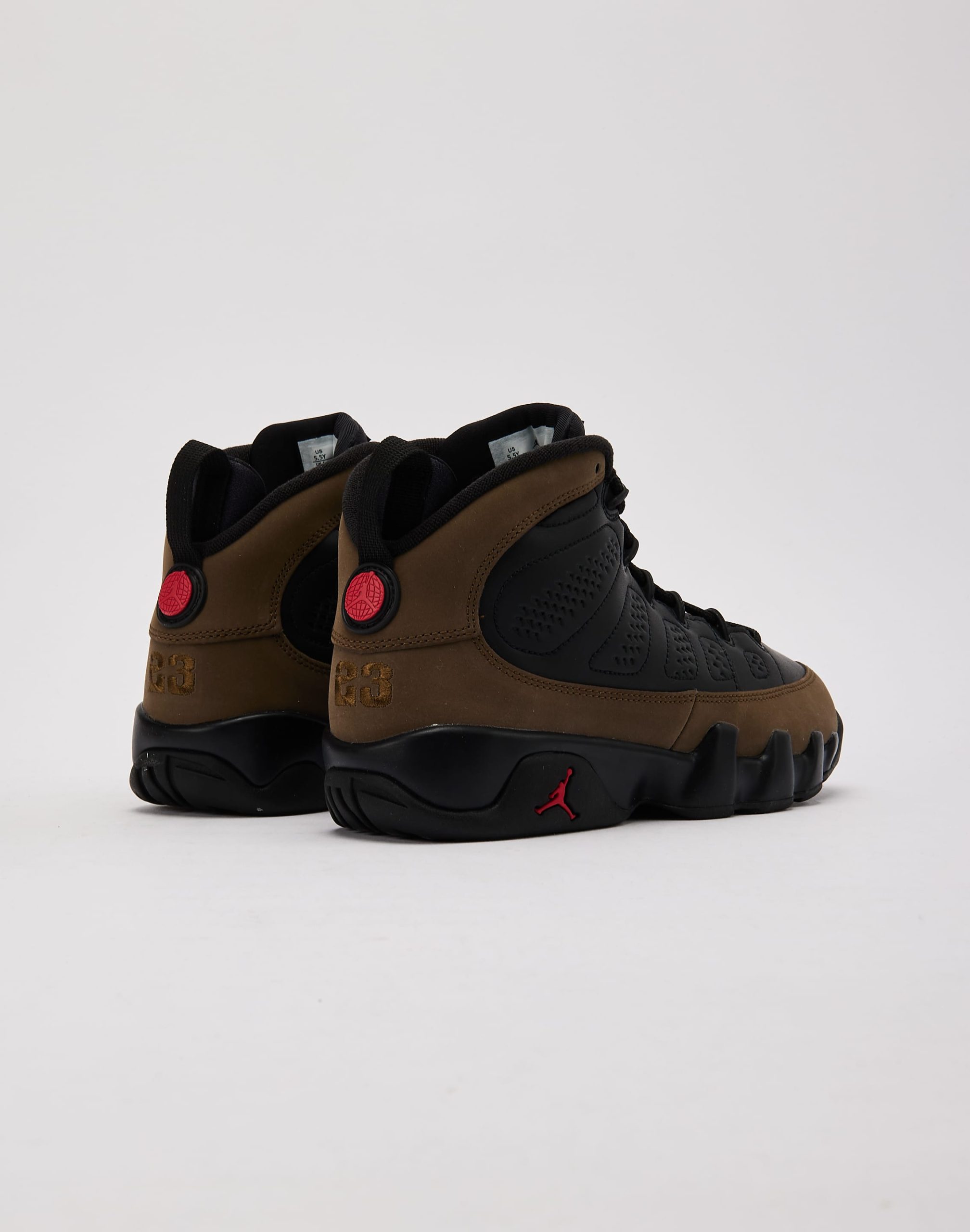 Jordan Air Jordan 9 Retro 'Olive' Grade-School - Image 3