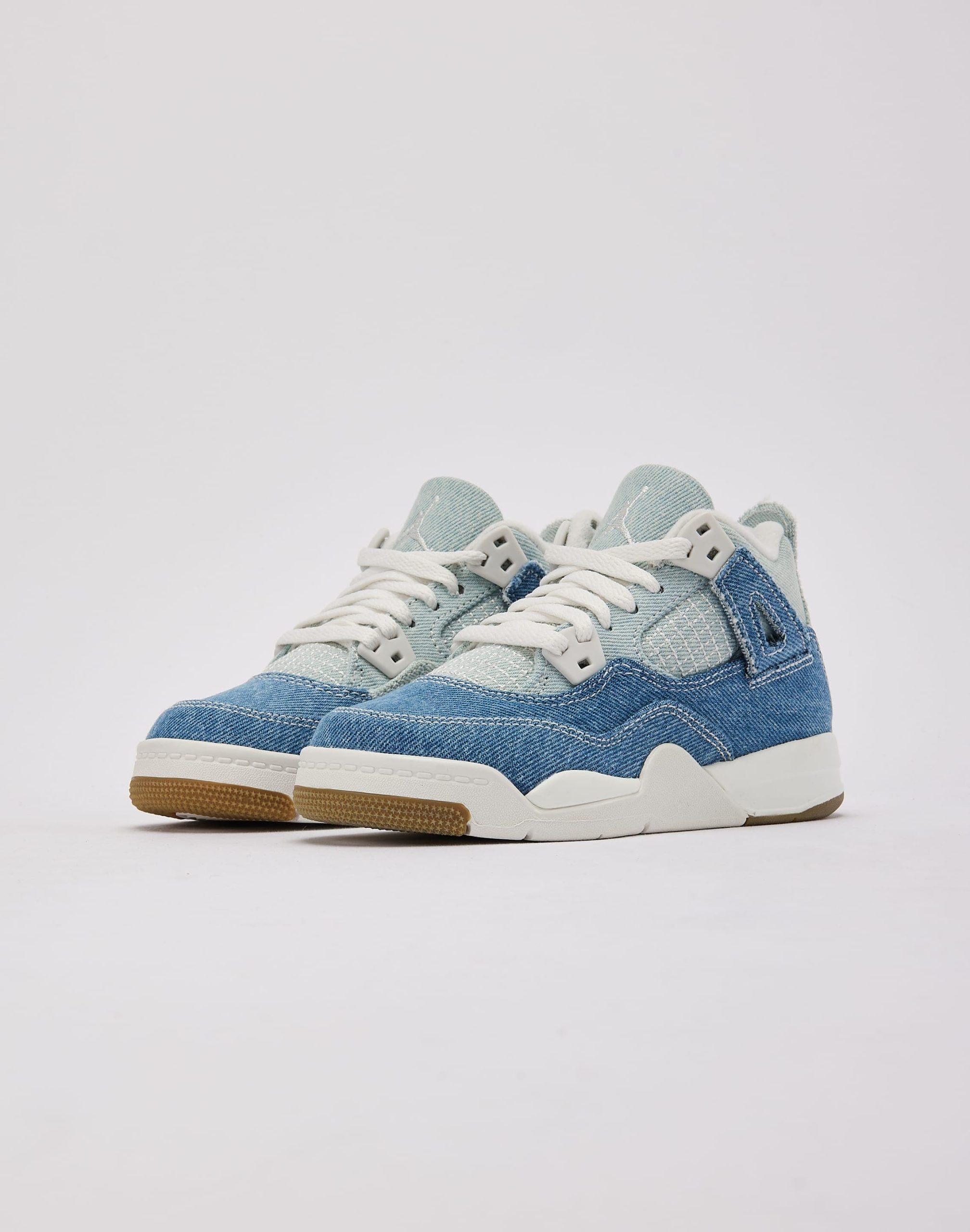 Jordan Air Jordan 4 Retro TEX 'Worn Blue' Pre-School - Image 2