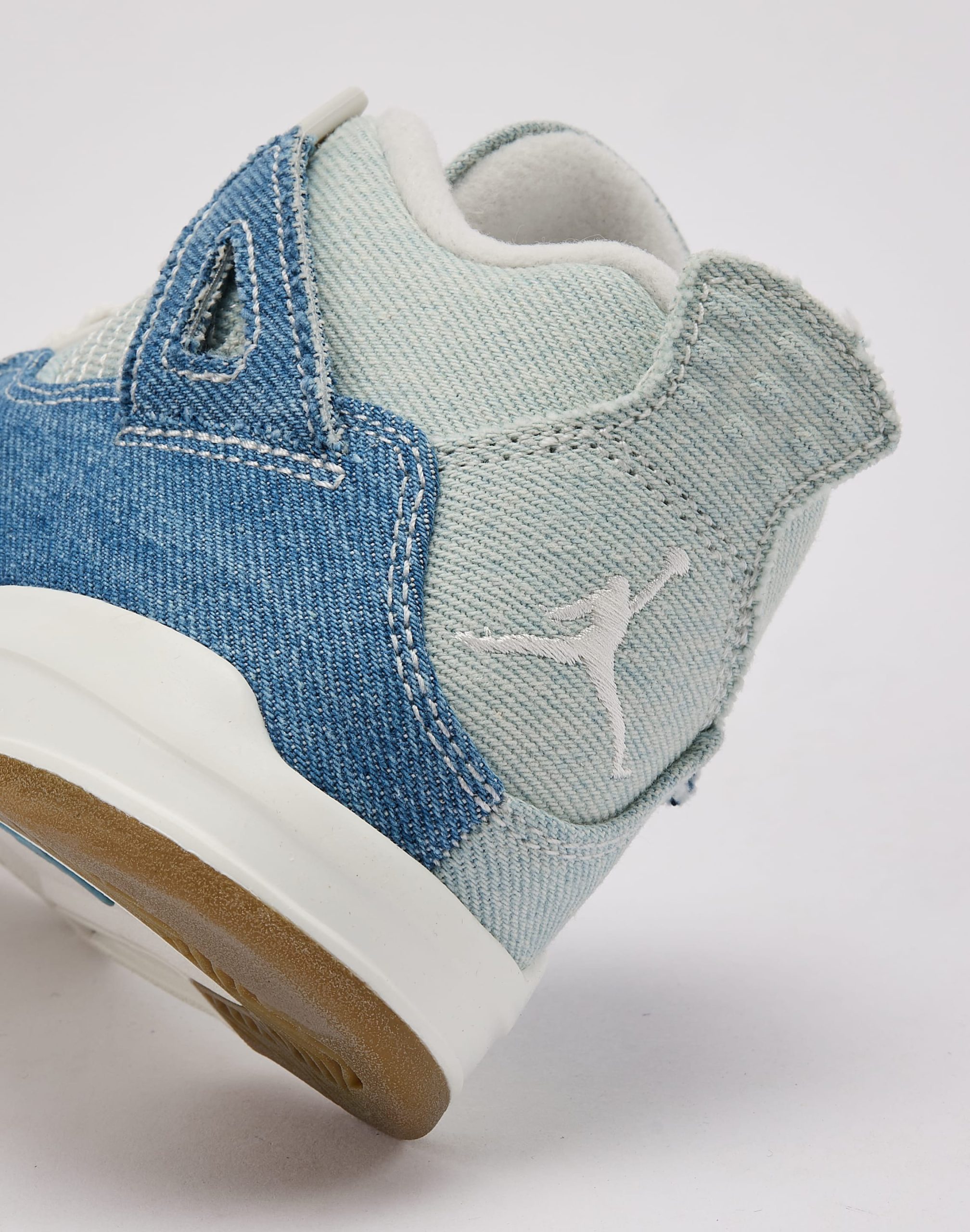 Jordan Air Jordan 4 Retro TEX 'Worn Blue' Pre-School - Image 5