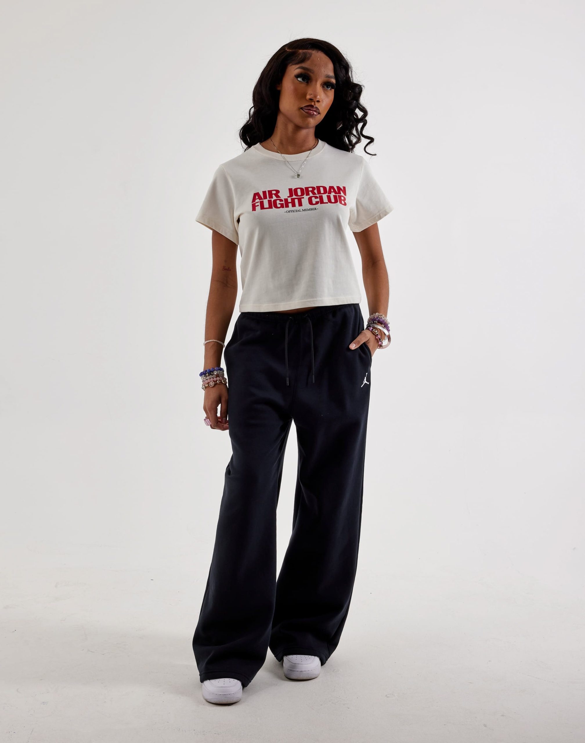 Jordan Flight Club Cropped Tee - Image 4