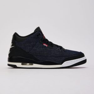 Jordan Air Jordan 3 Retro x Levi's 'Indigo and Gym Red'