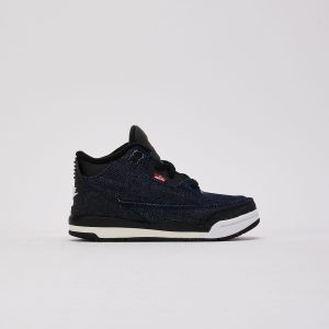Jordan Air Jordan 3 Retro x Levi's 'Indigo and Gym Red' Pre-School