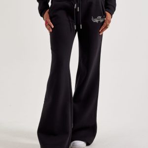 Juicy Couture Angel Reese Wide Leg Fleece Pants