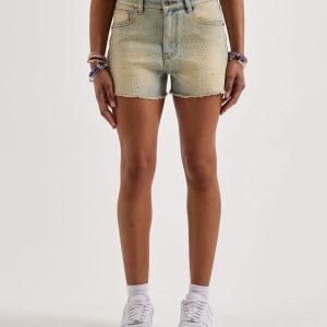 Kilogram Rhinestone Denim Shorts