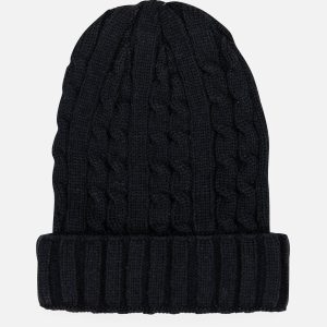 Kim And Bae Cable Cuff Beanie