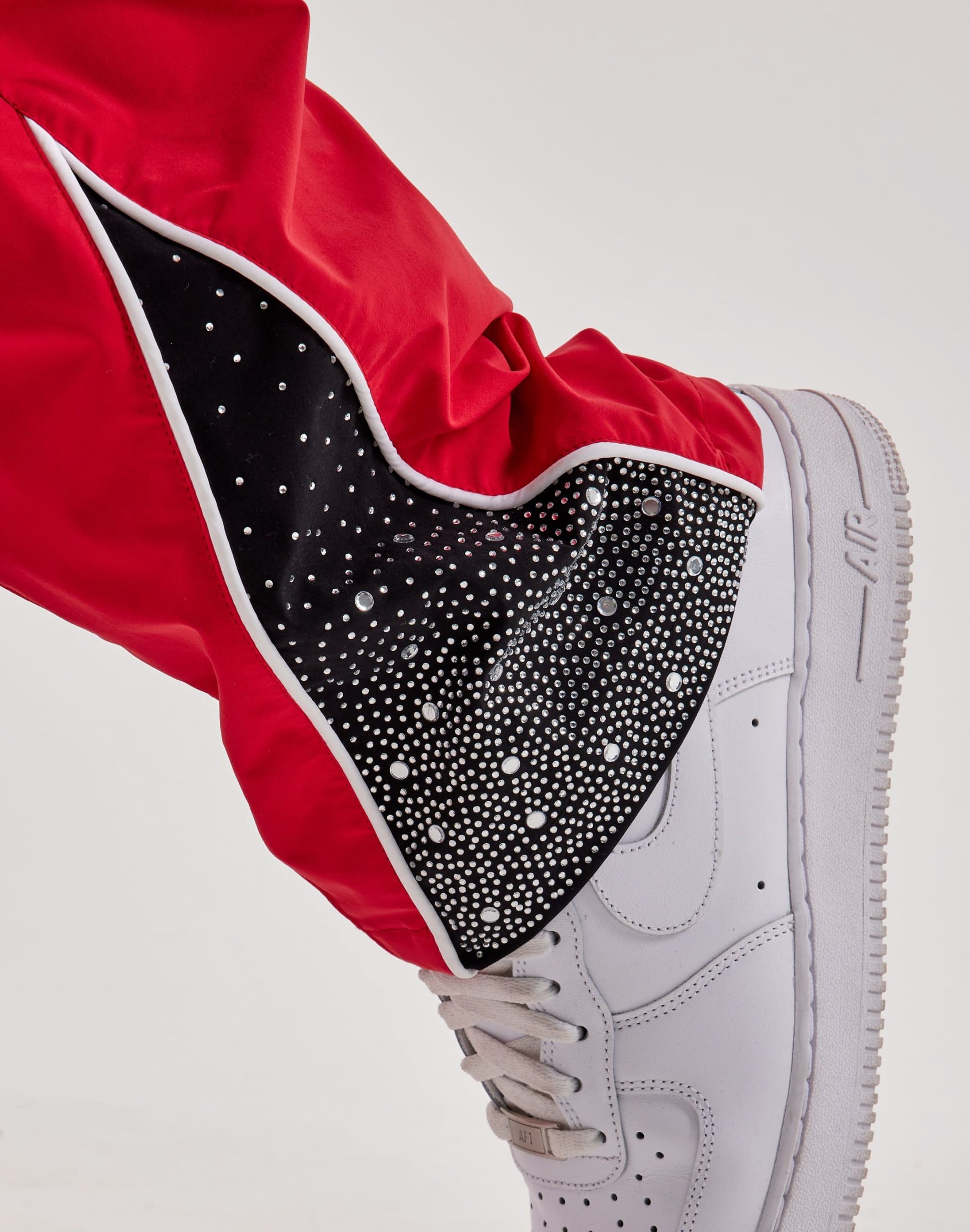 KINDRED CLOTHING Nylon Rhinestone Track Pants - Image 4