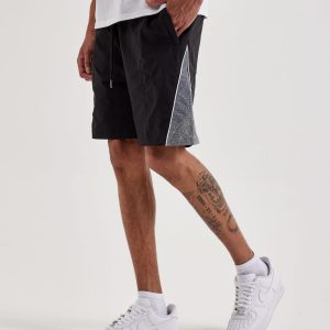 Kindred Rhinestone Nylon Shorts