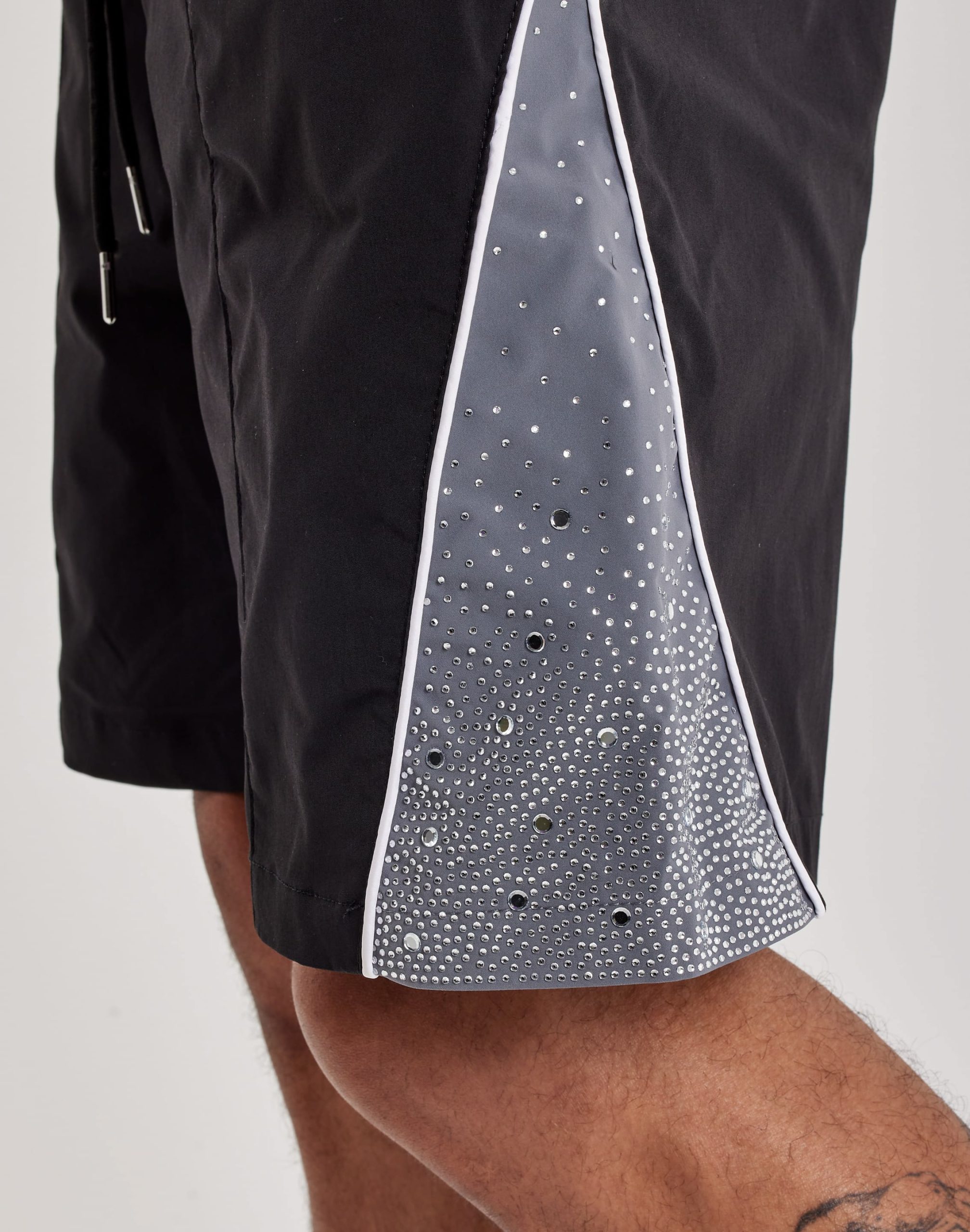Kindred Rhinestone Nylon Shorts - Image 3