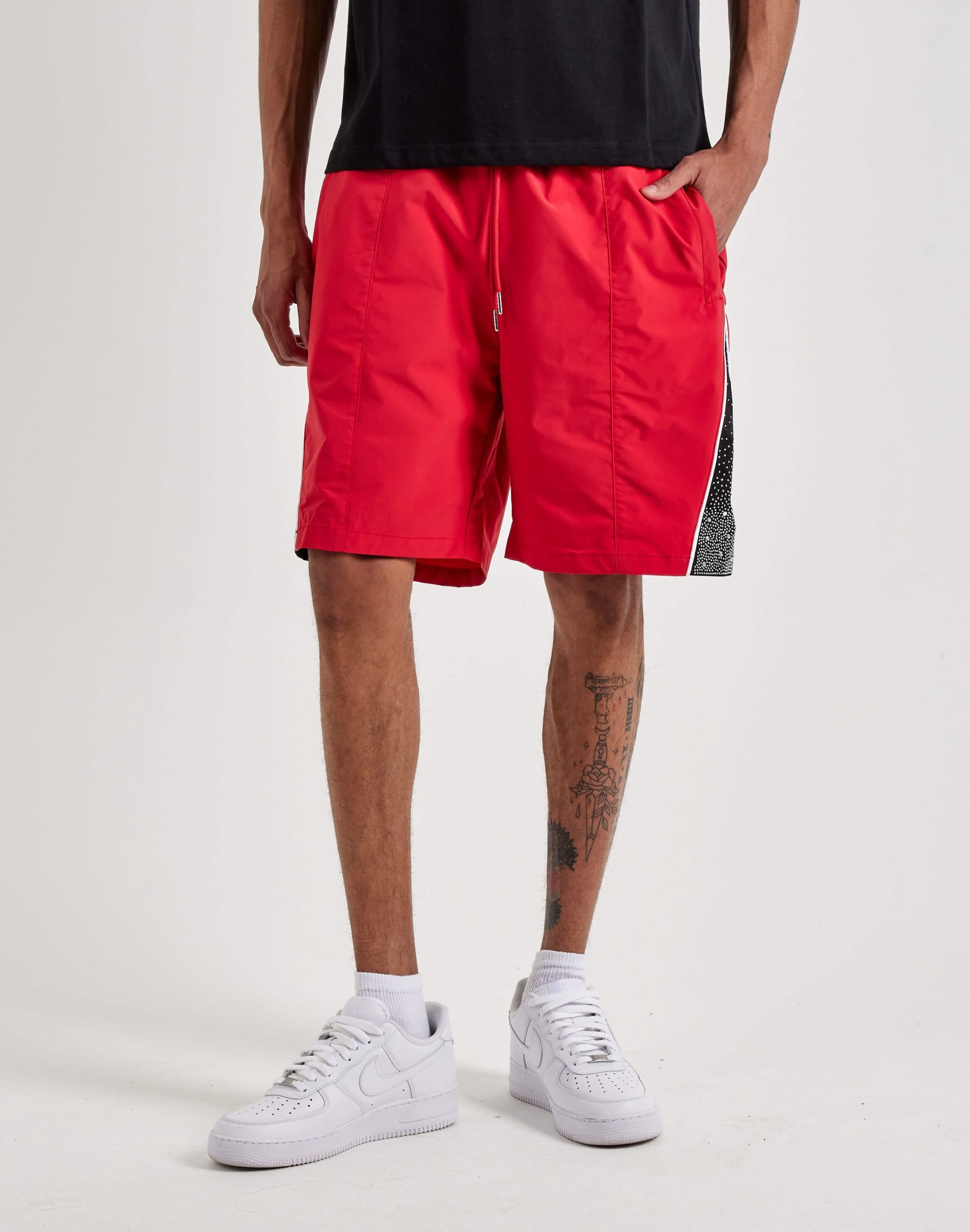 Kindred Rhinestone Nylon Shorts - Image 2