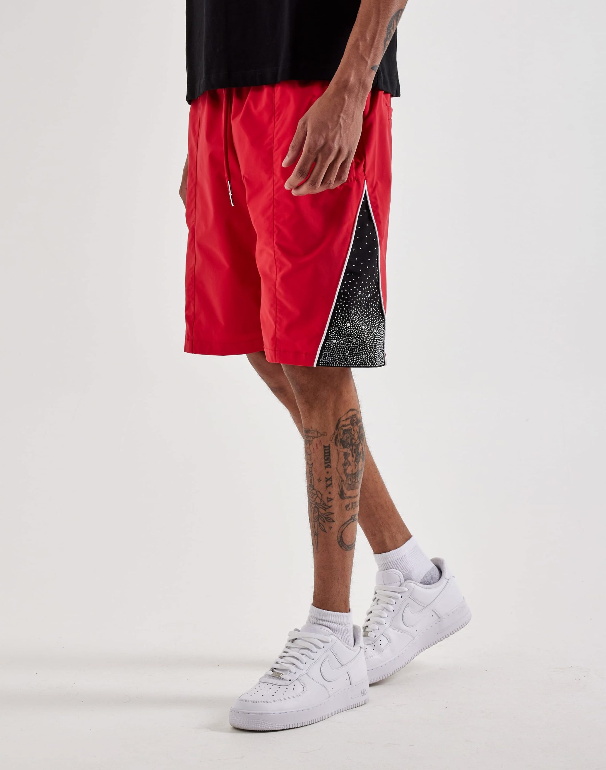 Kindred Rhinestone Nylon Shorts