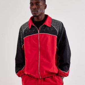KINDRED CLOTHING   Nylon Rhinestone Jacket