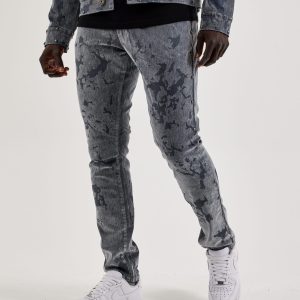Kloud 9 Studded Slim Denim Jeans