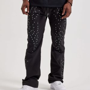 Kloud 9 Nylon Stacked Flare Stud Pants