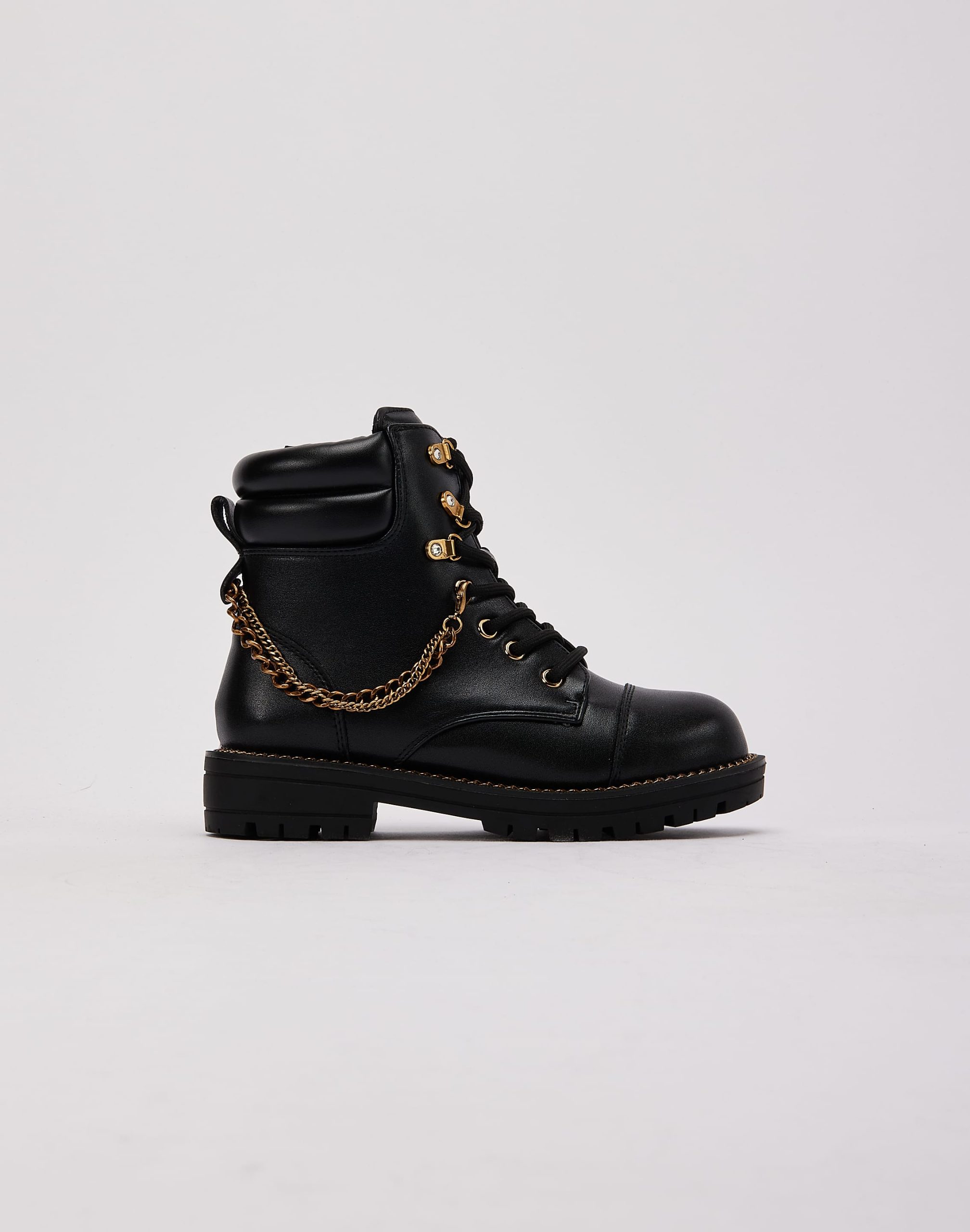 Kurt Geiger Chain Combat Boot Pre-School