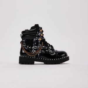 Kurt Geiger Chain Combat Boot Pre-School