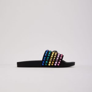 Kurt Geiger Mini Meena Eagle Slides Grade-School