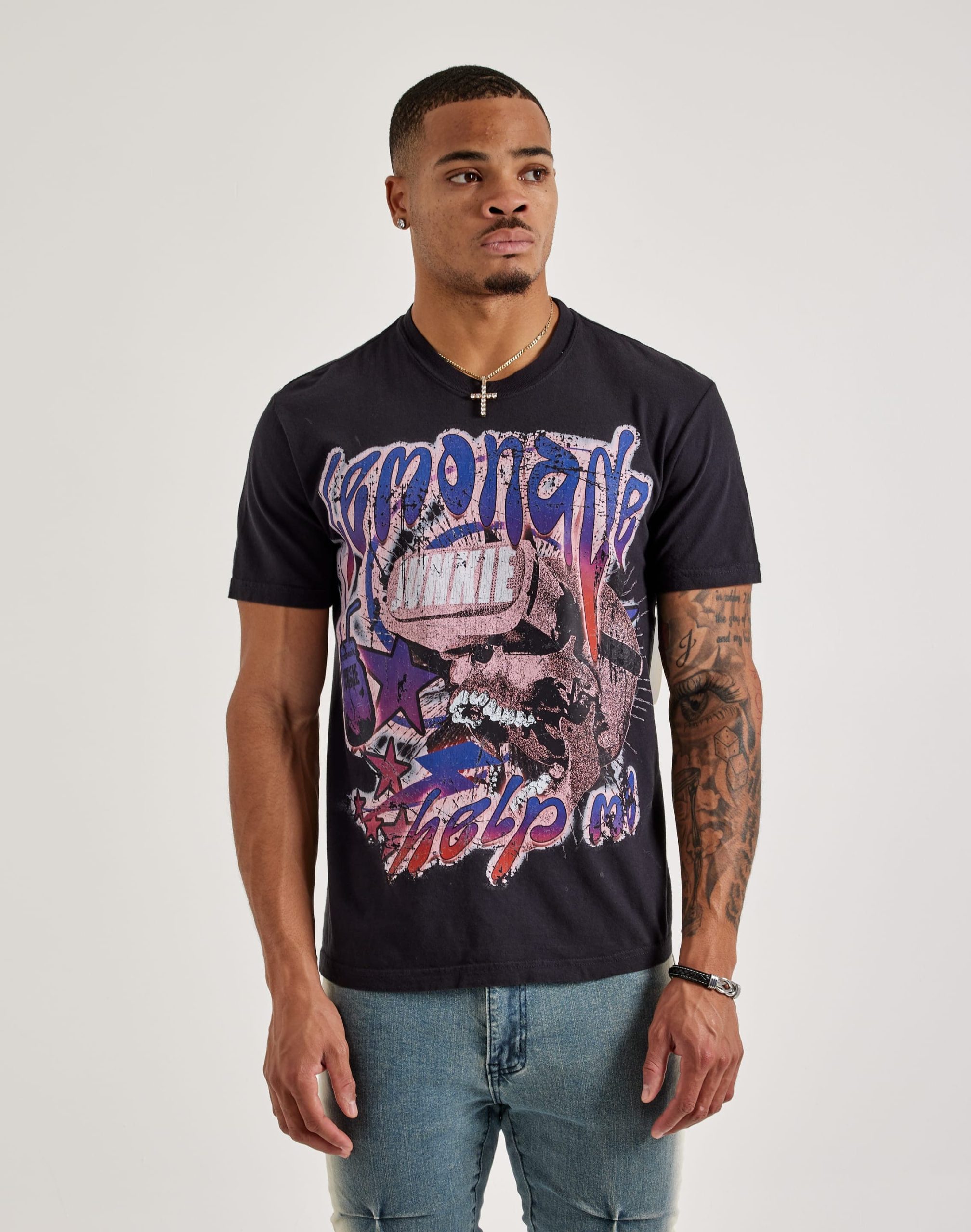 Lemonade Junkie Help Tee