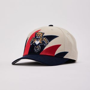 Mitchell & Ness NHL Florida Panthers Sharktooth Snapback
