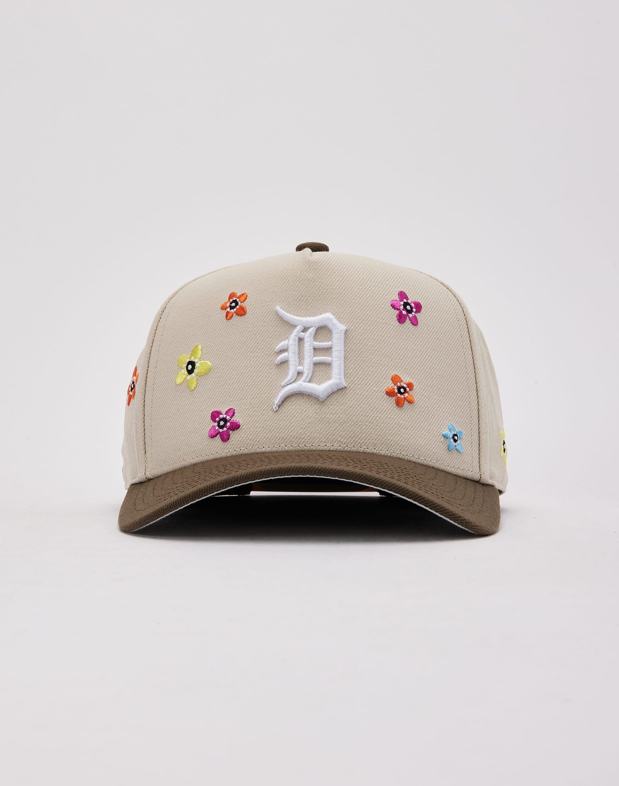 Mitchell & Ness MLB Detroit Tigers Flower Child Pro Pinch Snapback Hat - Image 2