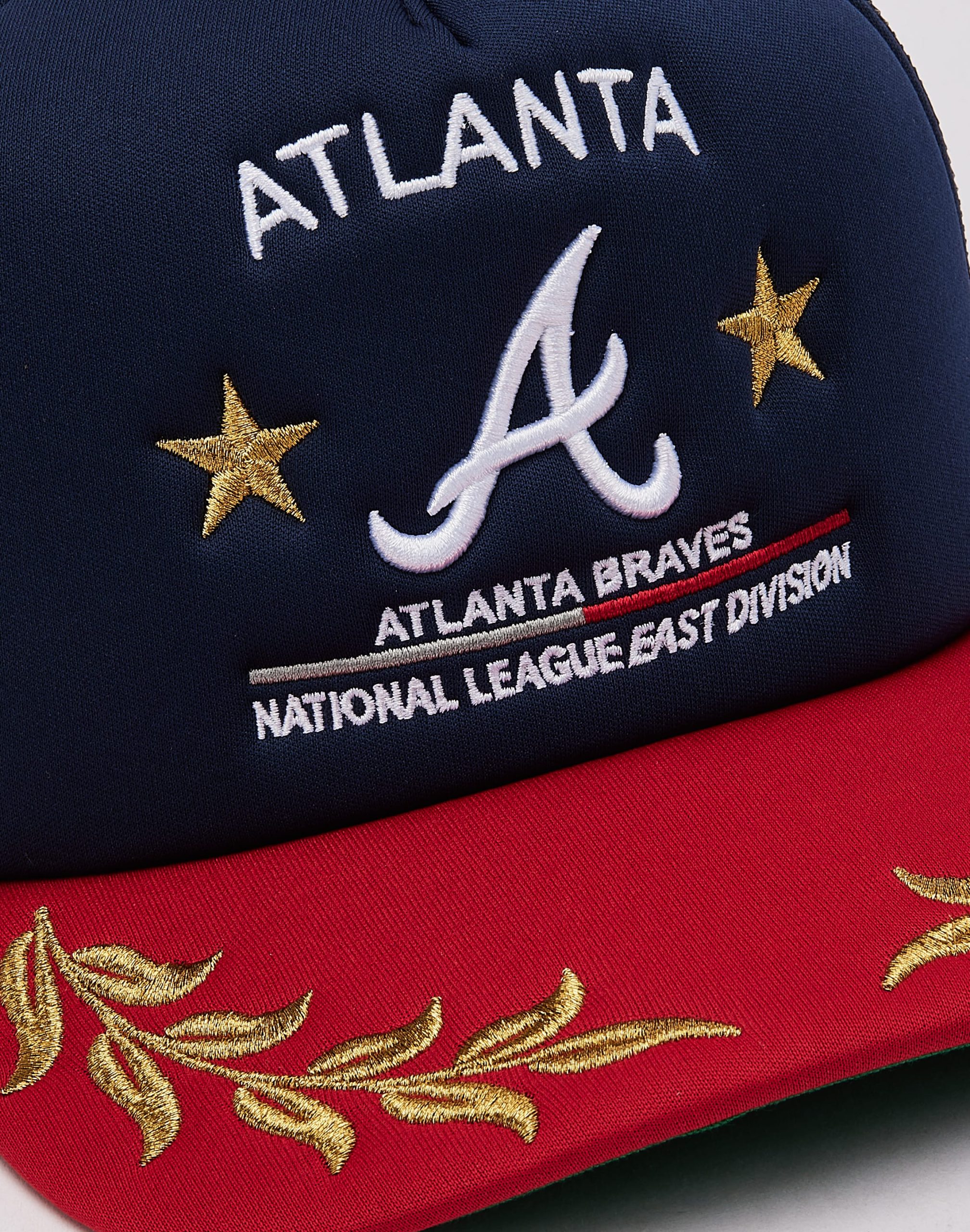 Mitchell & Ness MLB Atlanta Braves Foam Trucker Hat - Image 4