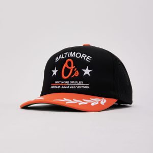 Mitchell & Ness MLB Baltimore Orioles Foam Trucker Hat