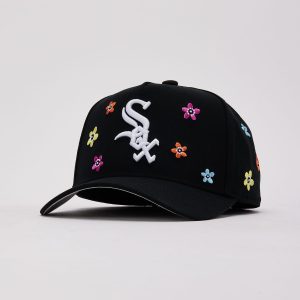 Mitchell & Ness MLB Chicago White Sox Flower Child Pro Pinch Snapback Hat