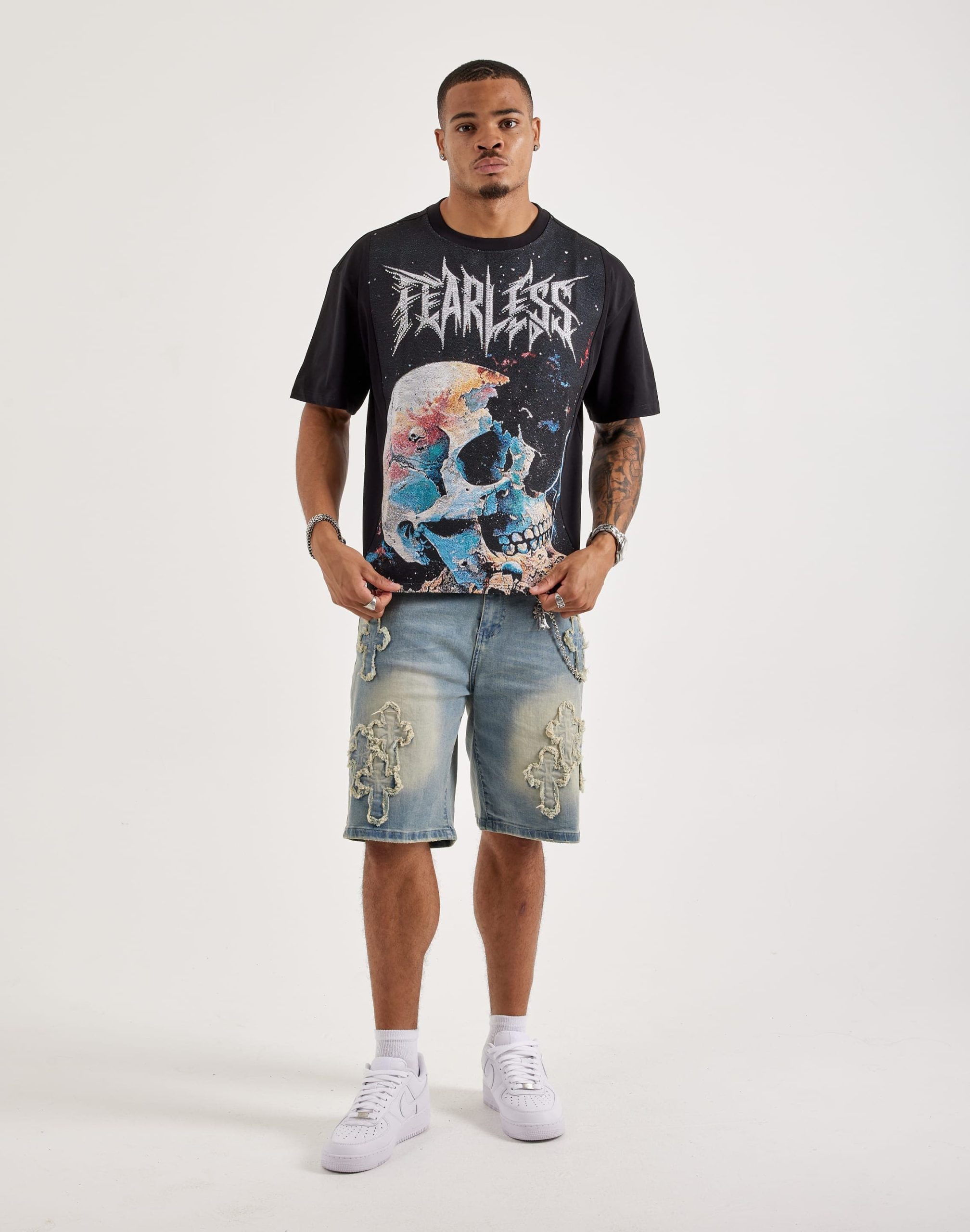 Majestik Fearless Tapestry Tee - Image 4