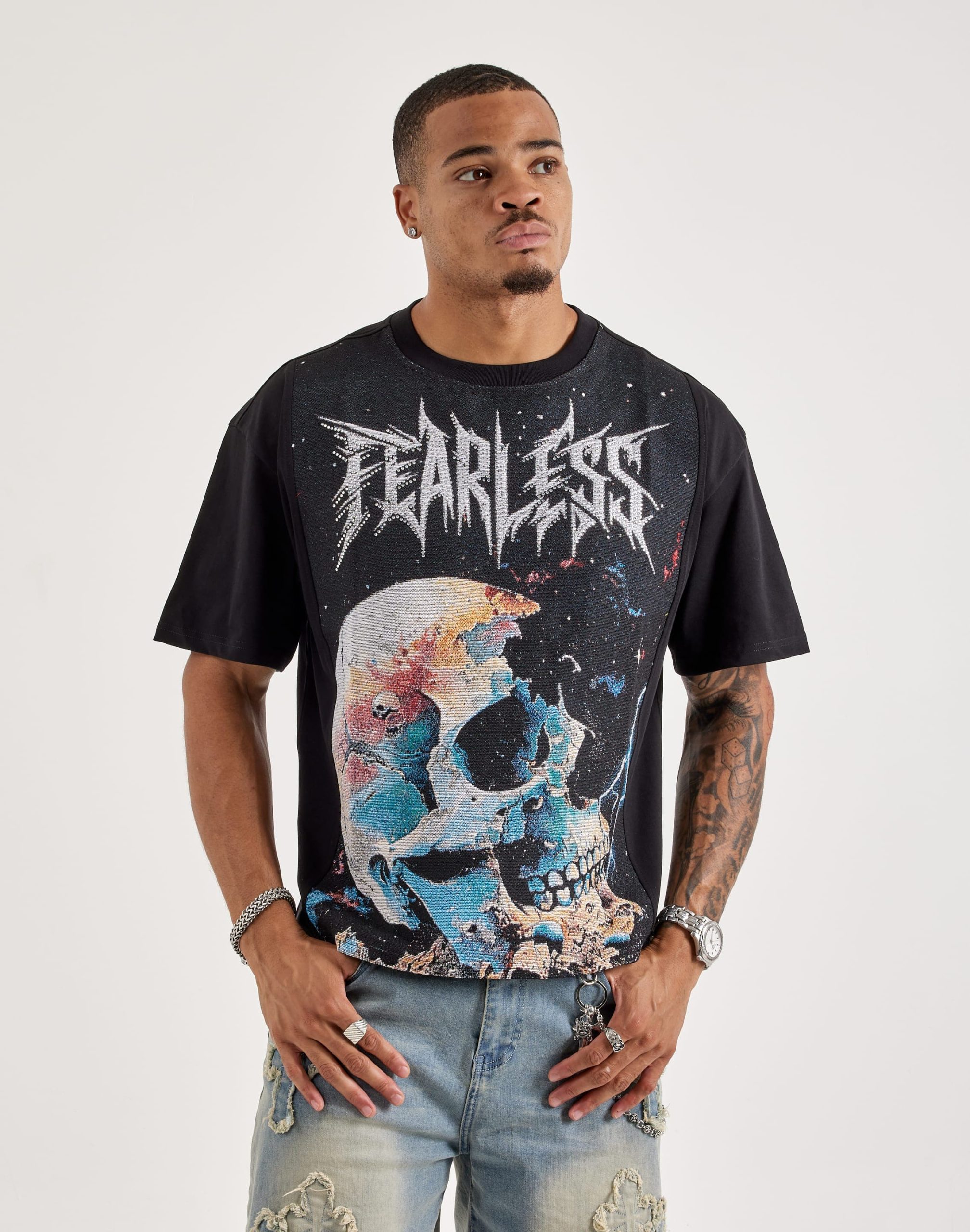Majestik Fearless Tapestry Tee