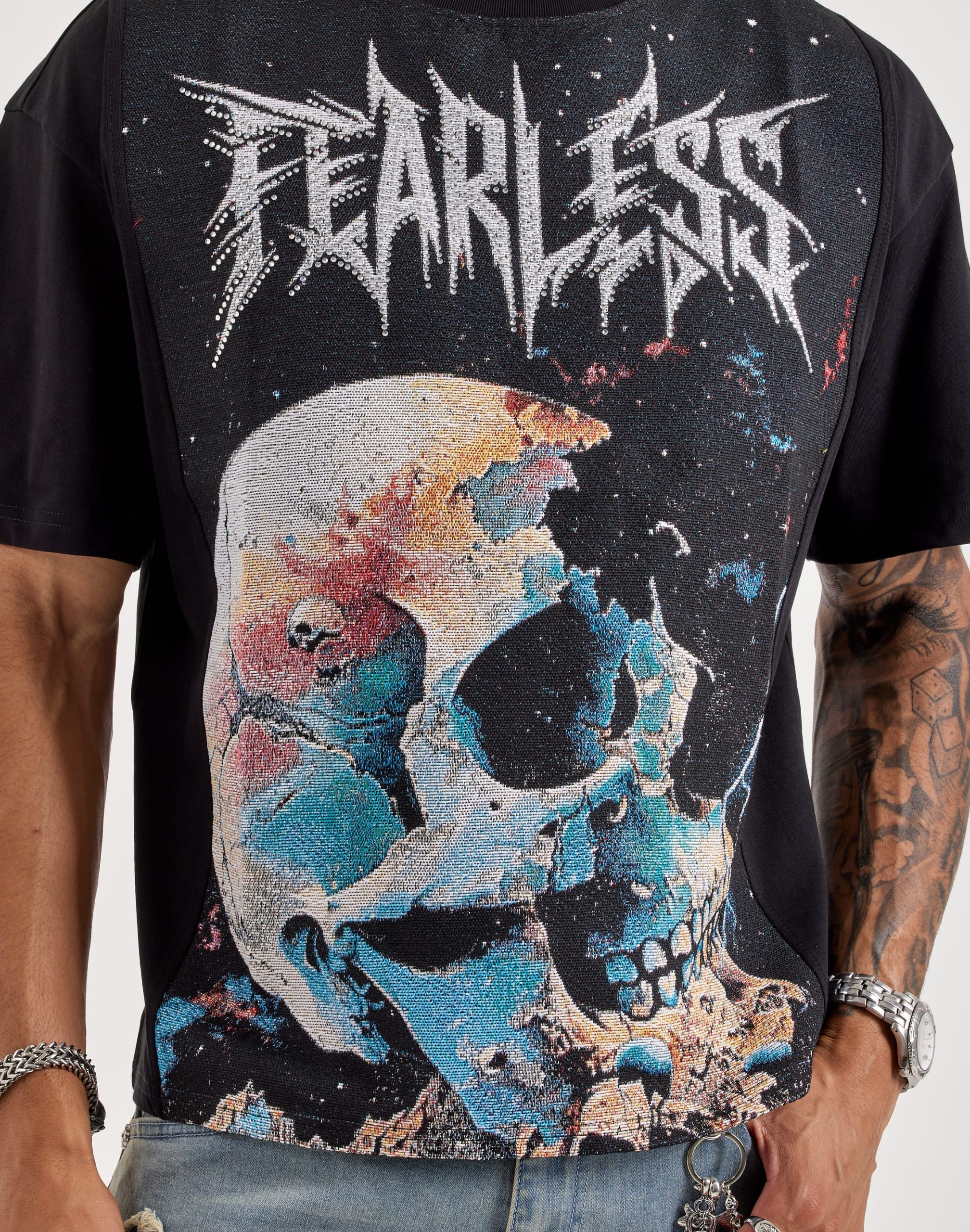 Majestik Fearless Tapestry Tee - Image 2