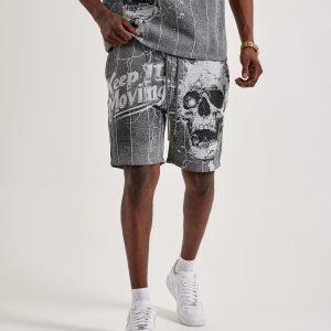 Majestik Keep It Moving Tapestry Shorts