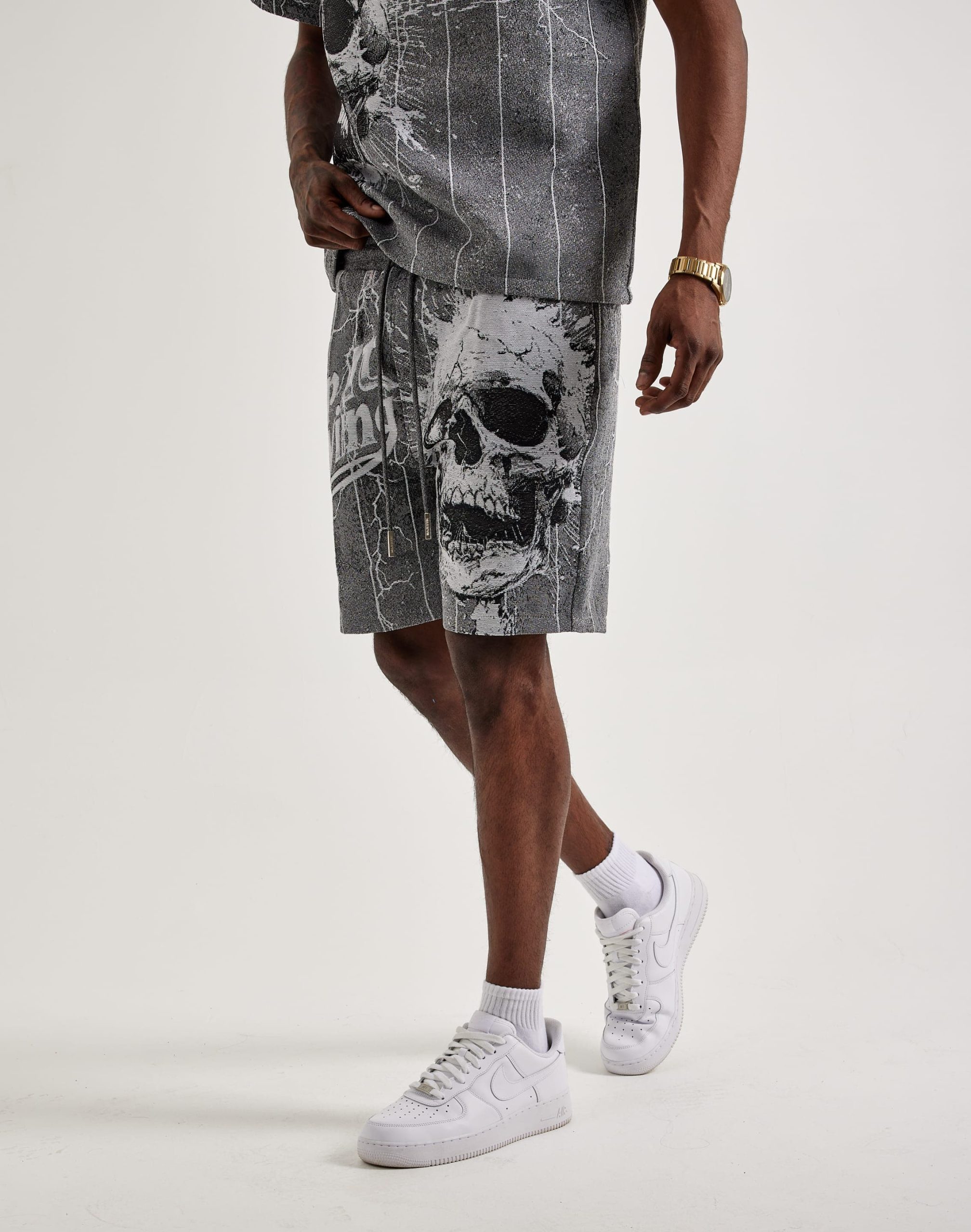 Majestik Keep It Moving Tapestry Shorts - Image 2
