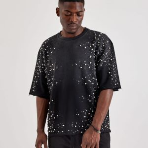 Majestik Spyder Rhinestone Tee