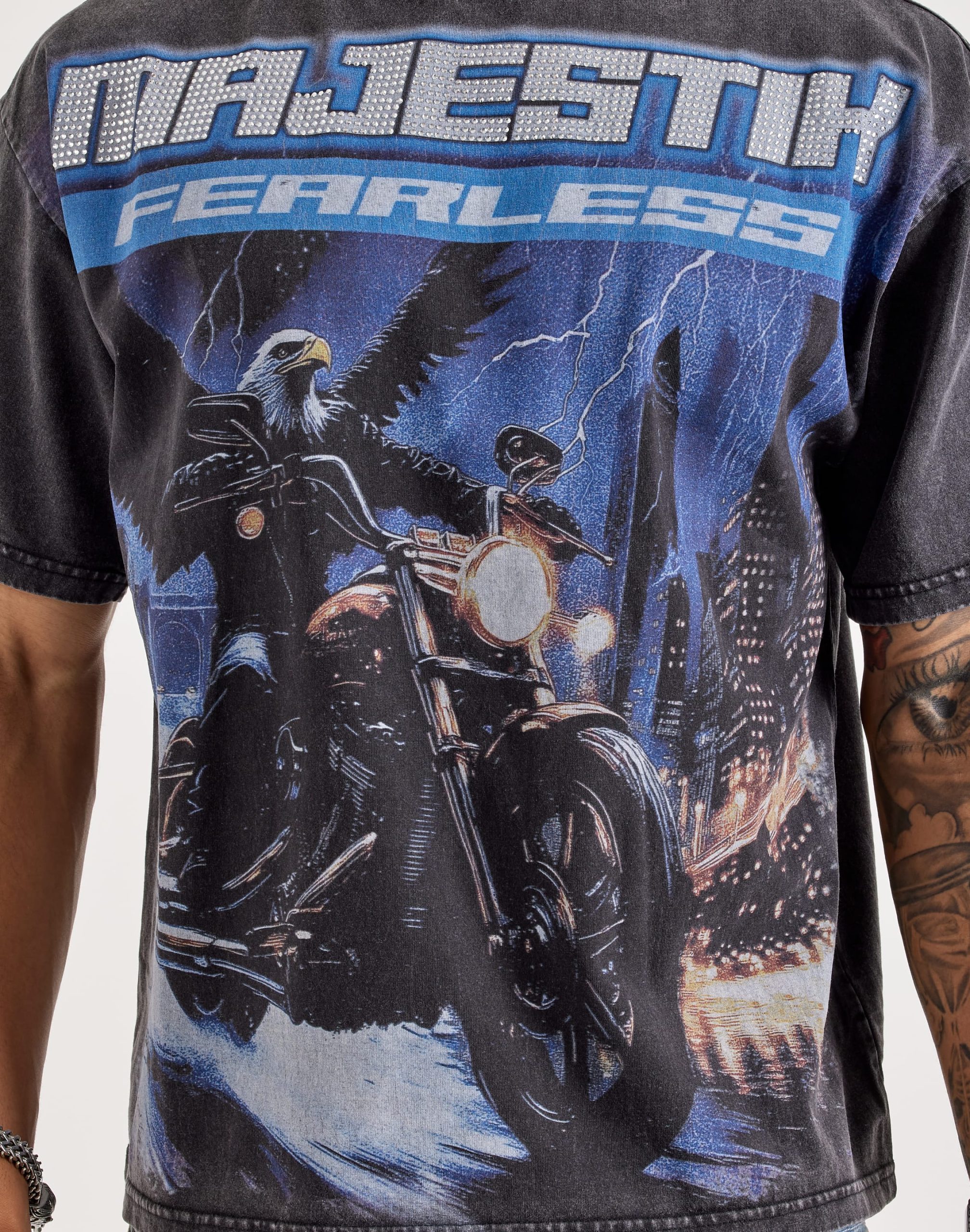 Majestik Fearless Motorcycle Tee - Image 2