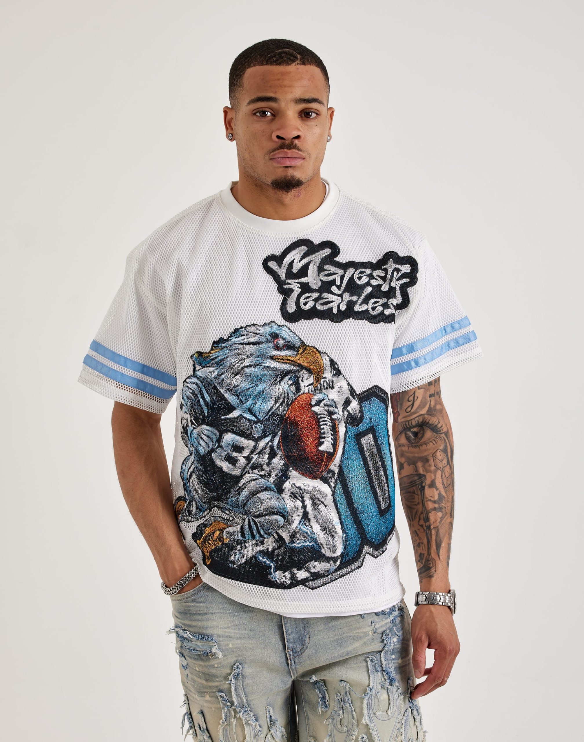 Majestik Eagle Mesh Tee