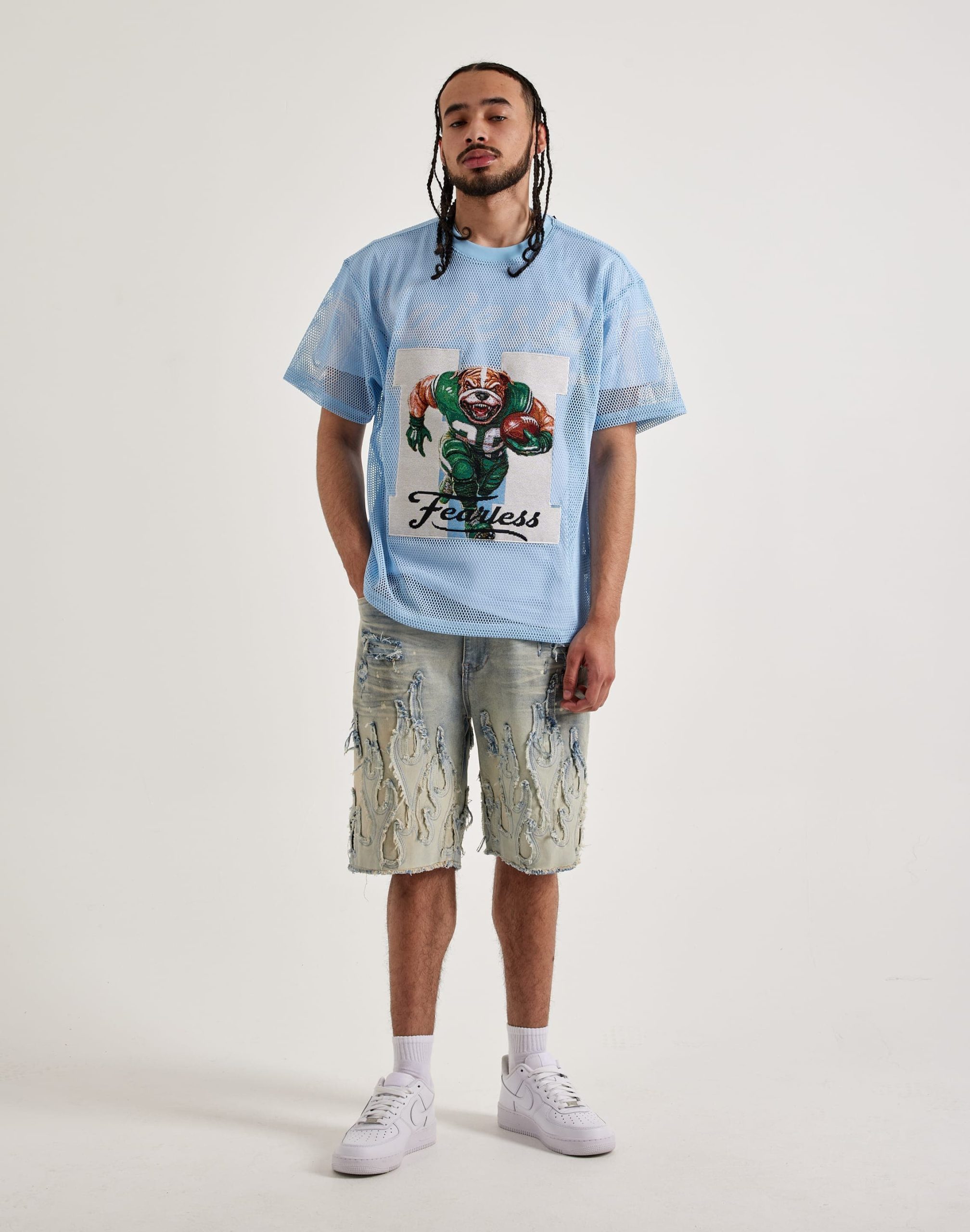 Majestik Dog Mesh Tee - Image 4