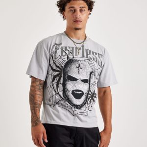 Majestik Spyder Web Tapestry Tee