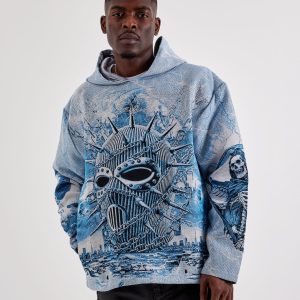 Majestik Ski Mask Tapestry Hoodie