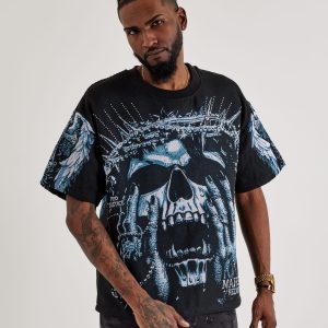 Majestik No Face No Case Tapestry Tee