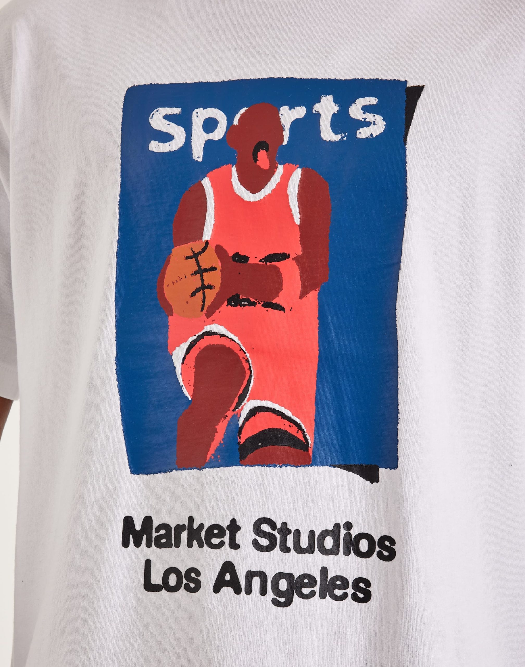 Market Illustrated Basketball Tee - Image 2