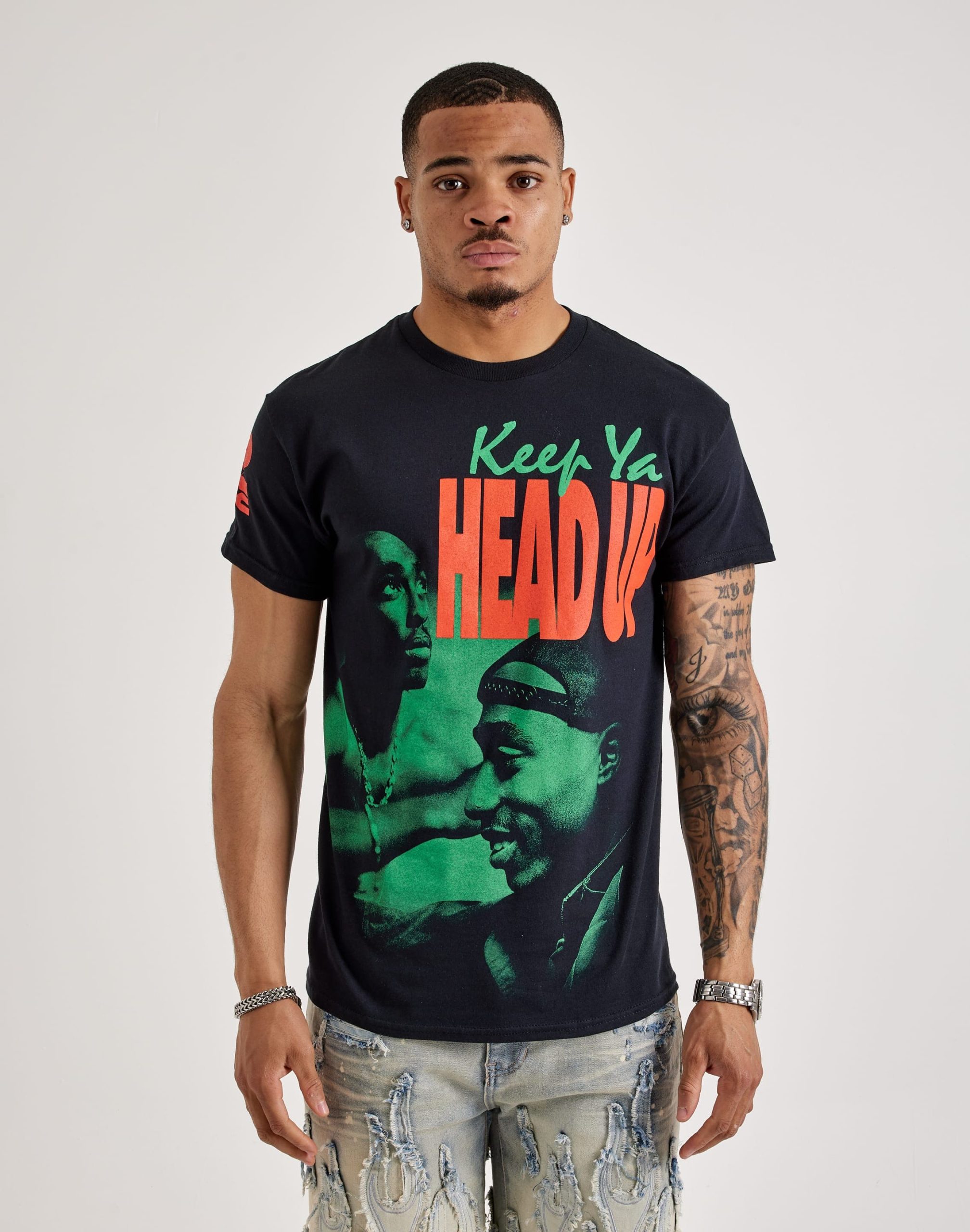 Bravado 2Pac Keep Ya Head Up Tee
