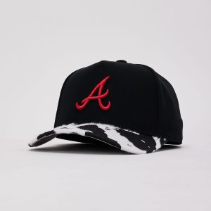 Mitchell & Ness MLB Atlanta Braves Rocky Road Pro Pinch Snapback Hat